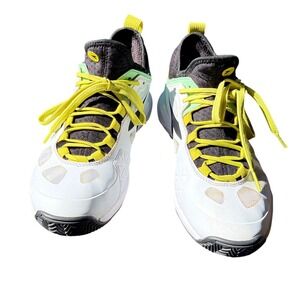 Diadora Blushield D-Skin Men's Tennis Shoes White Green Yellow Size 10.5